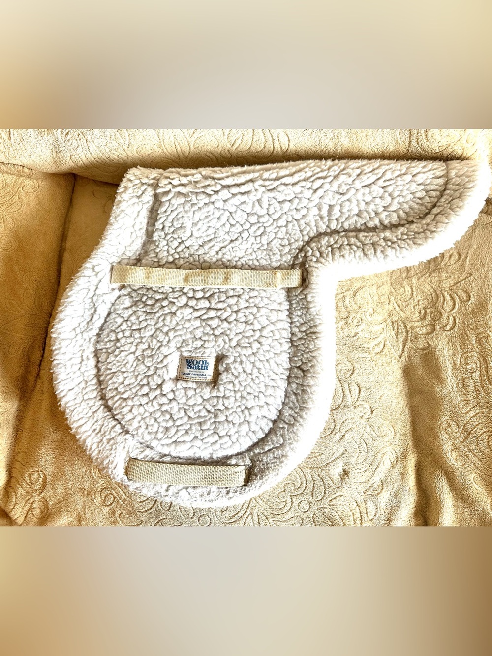 Toklat Wool Satin Saddlepad Fitted English Hunter Riding Pad 19âL X 18âD